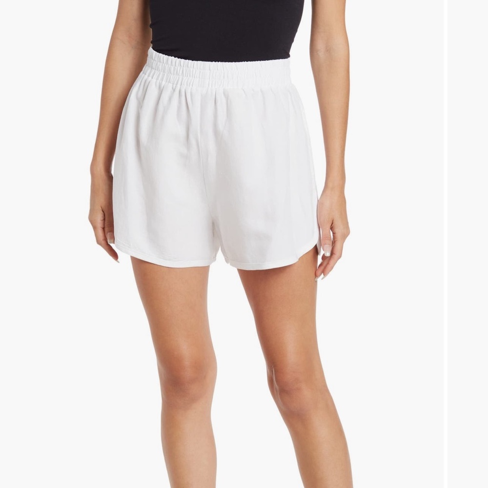 BLANKNYC
Solid Linen Blend Pull-On Shorts size XL